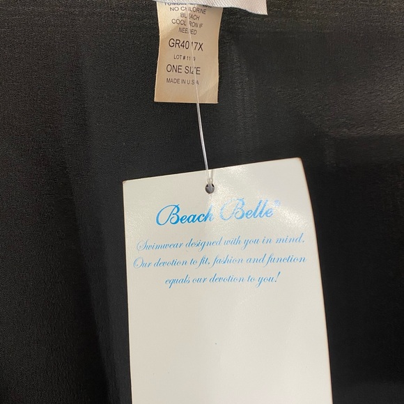 Black Swimsuit Coverup O/S NWT - Picture 4 of 6